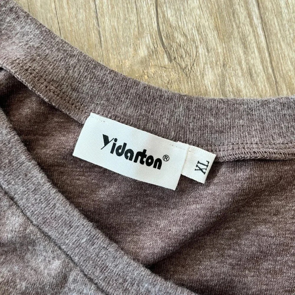 Womens Yidarton Brown Top - XL - Picture 5 of 5